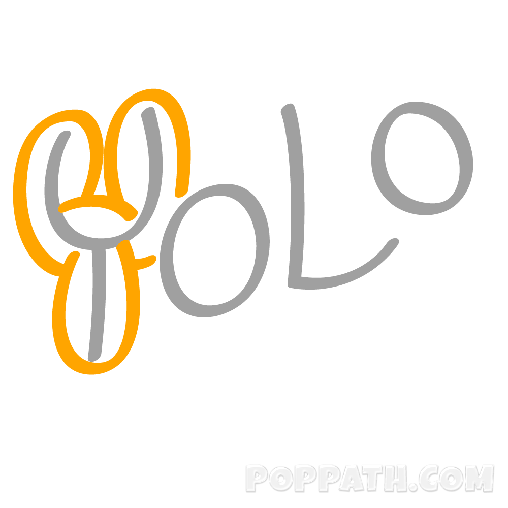 How To Draw Graffiti Word Art – Yolo – Pop Path